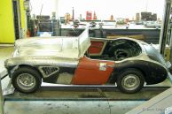 Austin Healey 100/6 rally car project