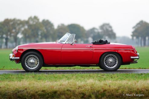 MG MGC roadster, 1968