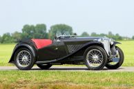 MG TC 'supercharged', 1947