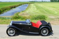 MG TC 'supercharged', 1947