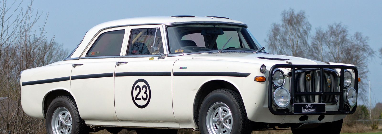 Rover P5B 3500 V8 rally, 1968