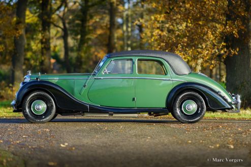 Riley RMF saloon, 1953