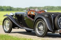 MG TC 'supercharged', 1947