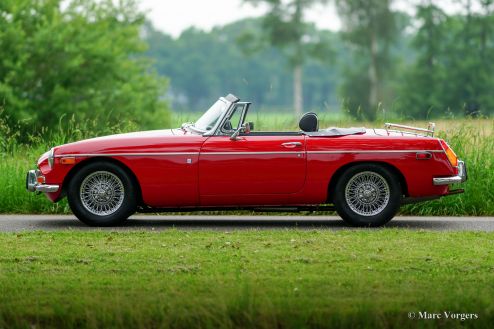 MG MGB roadster, 1972