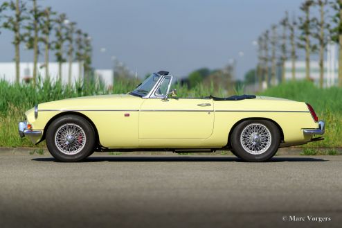 MG MGB roadster, 1968