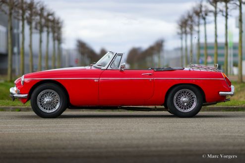 MG MGB roadster, 1970