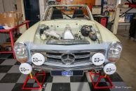 Mercedes-Benz 250 SL restoration & rally preparation