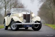 MG TD 'blower', 1953