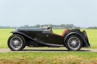 MG TC 'supercharged', 1947