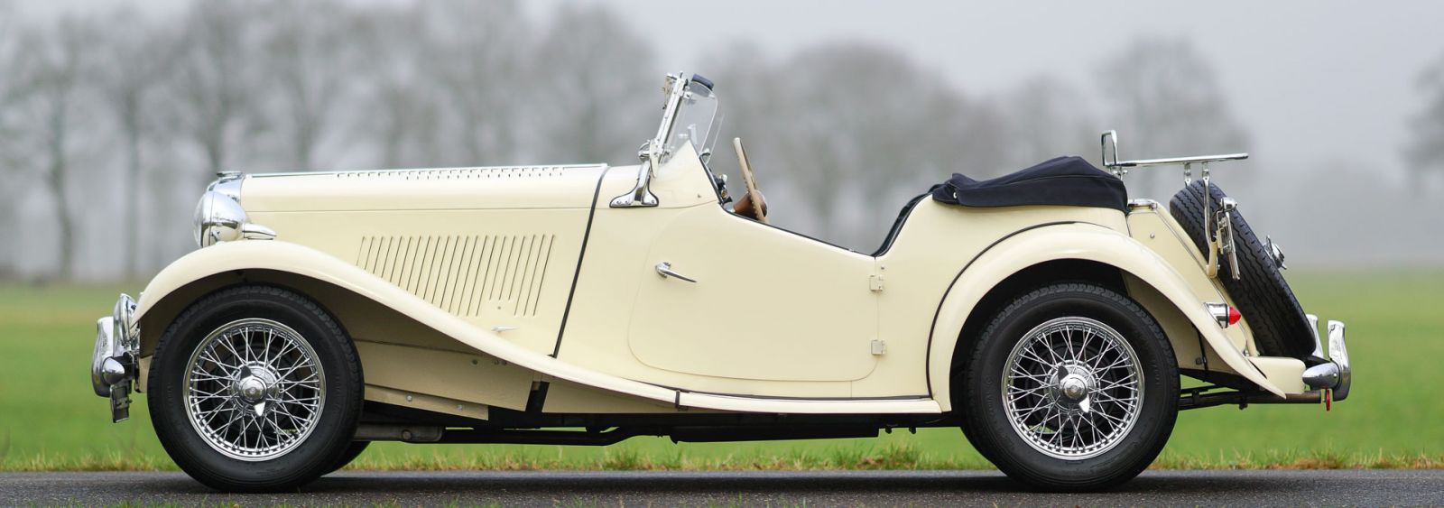 MG TD 'blower', 1953