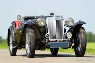 MG TC 'supercharged', 1947