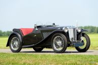 MG TC 'supercharged', 1947